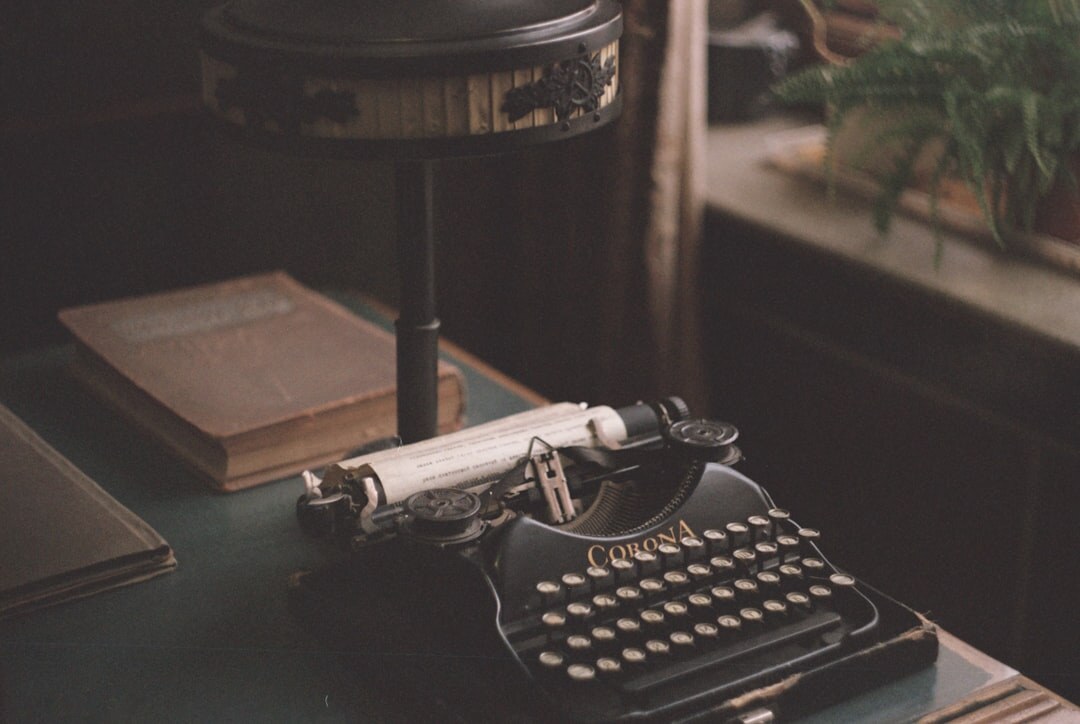 mystery author writing